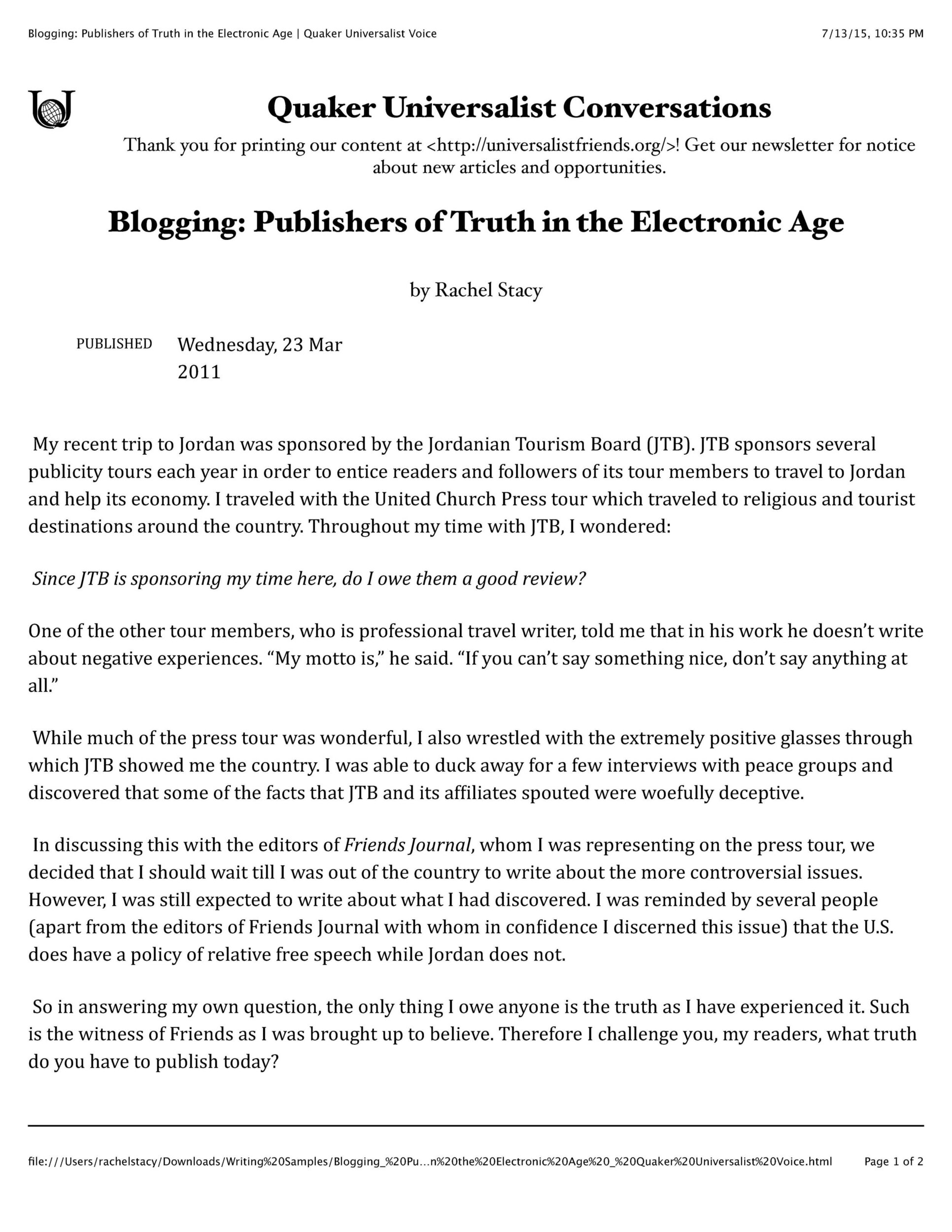 Blogging- Publishers of Truth in the Electronic Age | Quaker Universalist Voice_Page_1.jpg